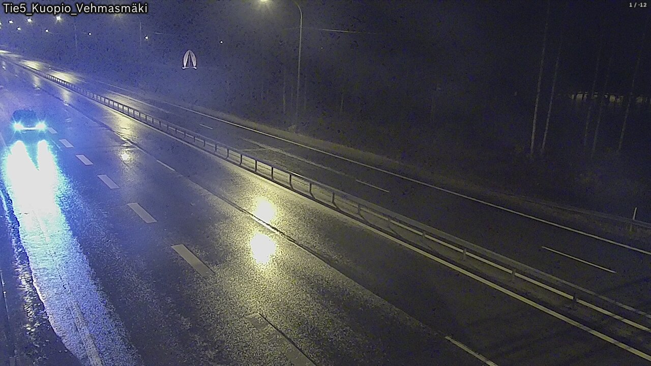 Weather Camera Image Väg 5 Kuopio, Vehmasmäki, Kuopio, Pohjois-Savo