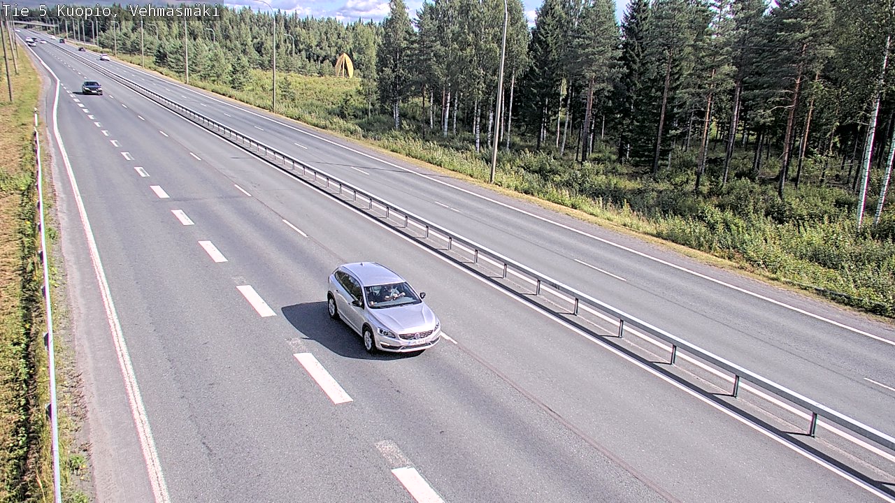 Kelikamerat Kuva Tie 5 Kuopio, Vehmasmäki, Kuopio, Pohjois-Savo