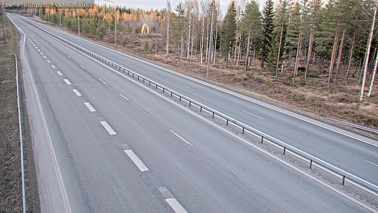 Kelikamerat Kuva Tie 5 Kuopio, Vehmasmäki, Kuopio, Pohjois-Savo
