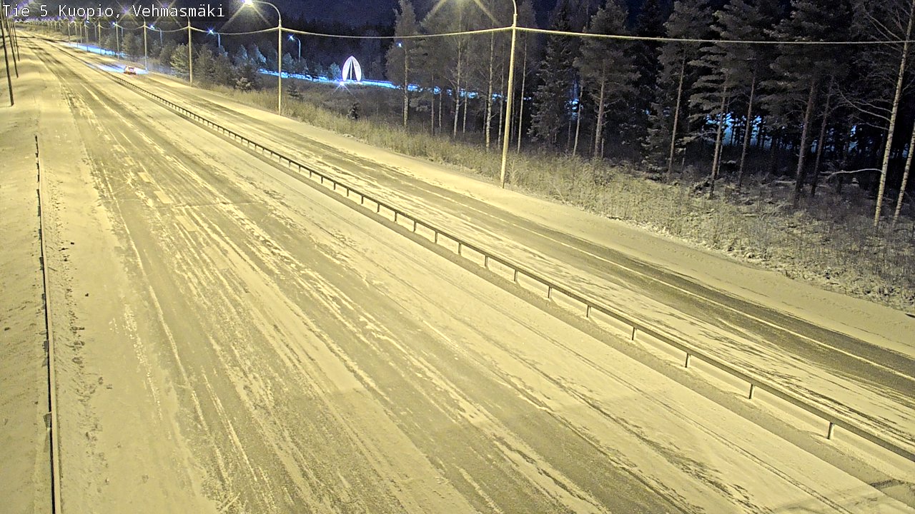 Kelikamerat Kuva Tie 5 Kuopio, Vehmasmäki, Kuopio, Pohjois-Savo