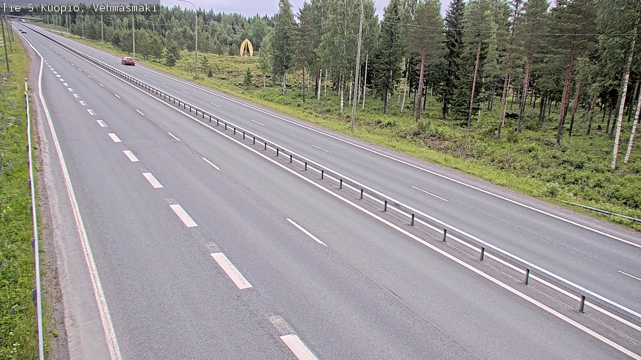 Kelikamerat Kuva Tie 5 Kuopio, Vehmasmäki, Kuopio, Pohjois-Savo
