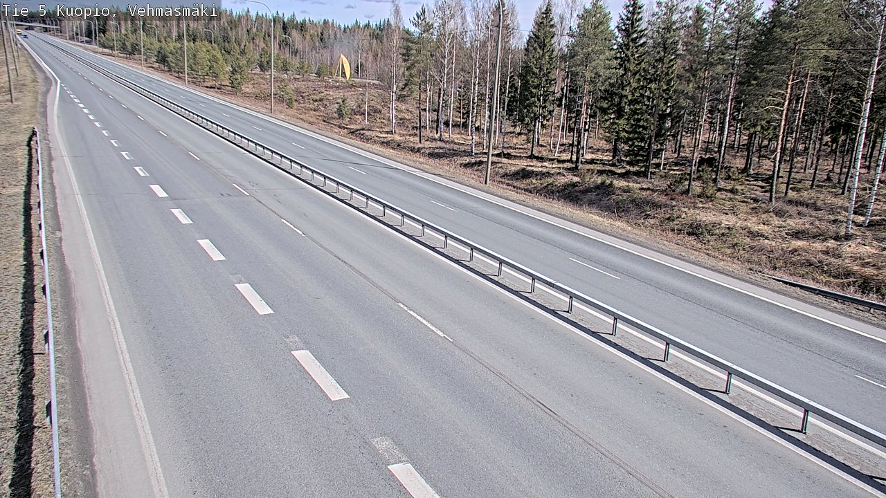 Kelikamerat Kuva Tie 5 Kuopio, Vehmasmäki, Kuopio, Pohjois-Savo