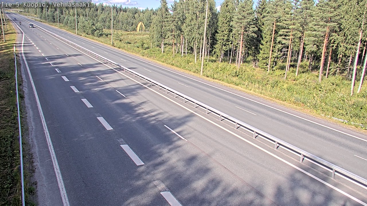Kelikamerat Kuva Tie 5 Kuopio, Vehmasmäki, Kuopio, Pohjois-Savo