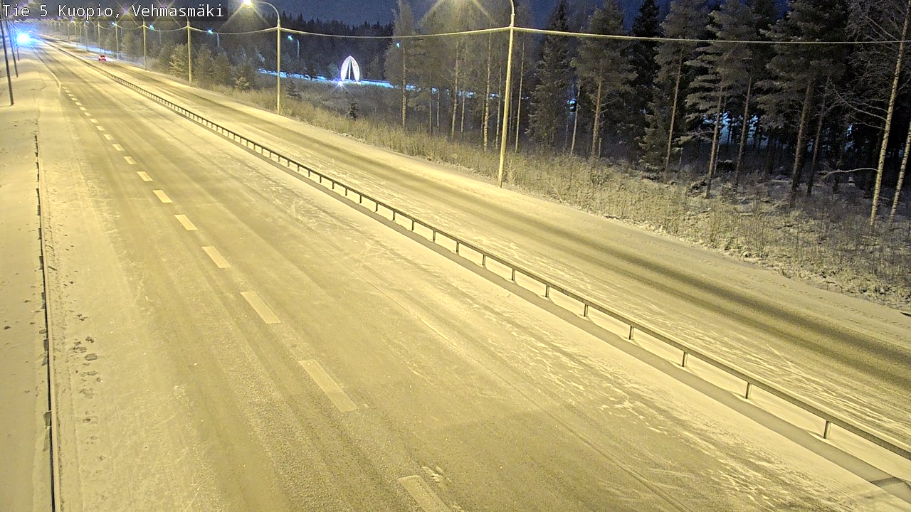 Kelikamerat Kuva Tie 5 Kuopio, Vehmasmäki, Kuopio, Pohjois-Savo