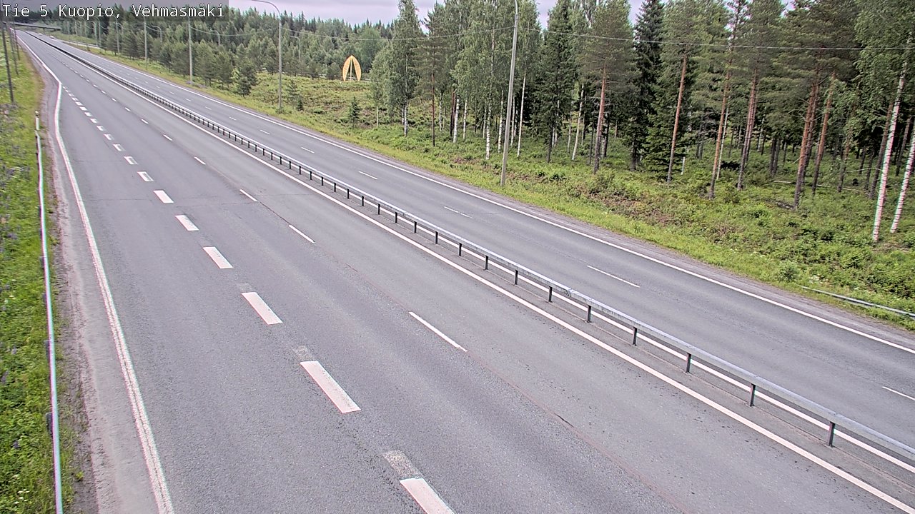 Kelikamerat Kuva Tie 5 Kuopio, Vehmasmäki, Kuopio, Pohjois-Savo