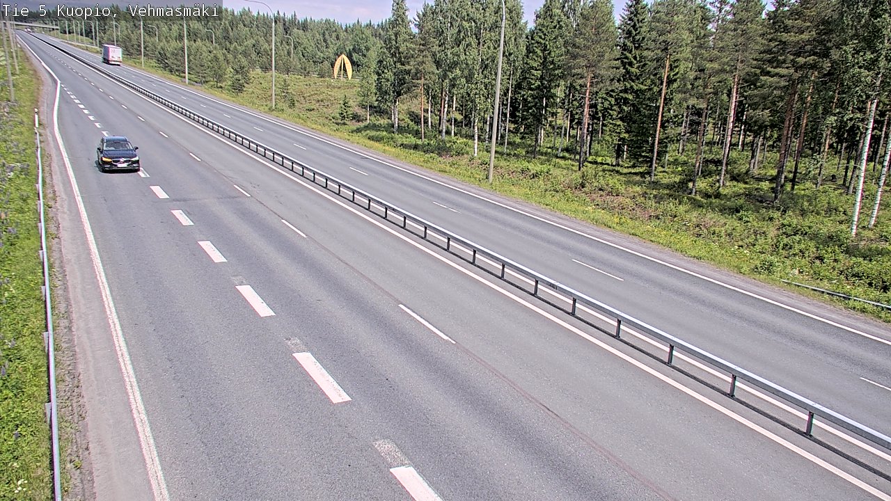 Kelikamerat Kuva Tie 5 Kuopio, Vehmasmäki, Kuopio, Pohjois-Savo