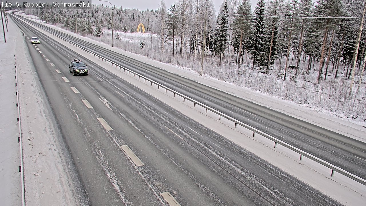 Kelikamerat Kuva Tie 5 Kuopio, Vehmasmäki, Kuopio, Pohjois-Savo