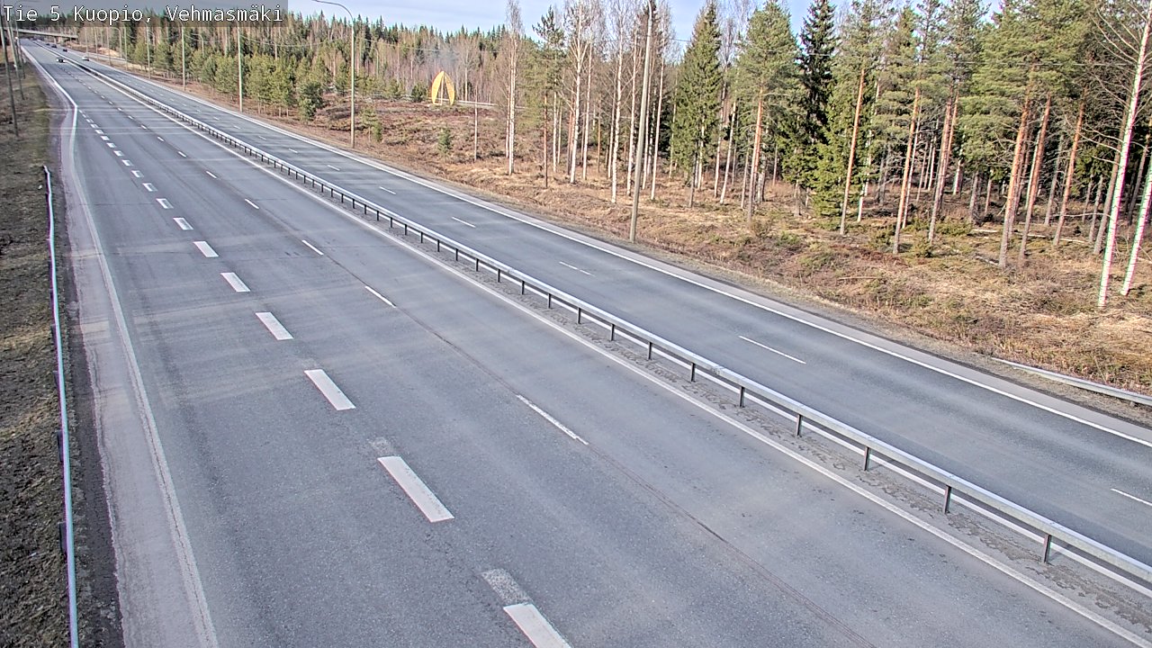 Kelikamerat Kuva Tie 5 Kuopio, Vehmasmäki, Kuopio, Pohjois-Savo