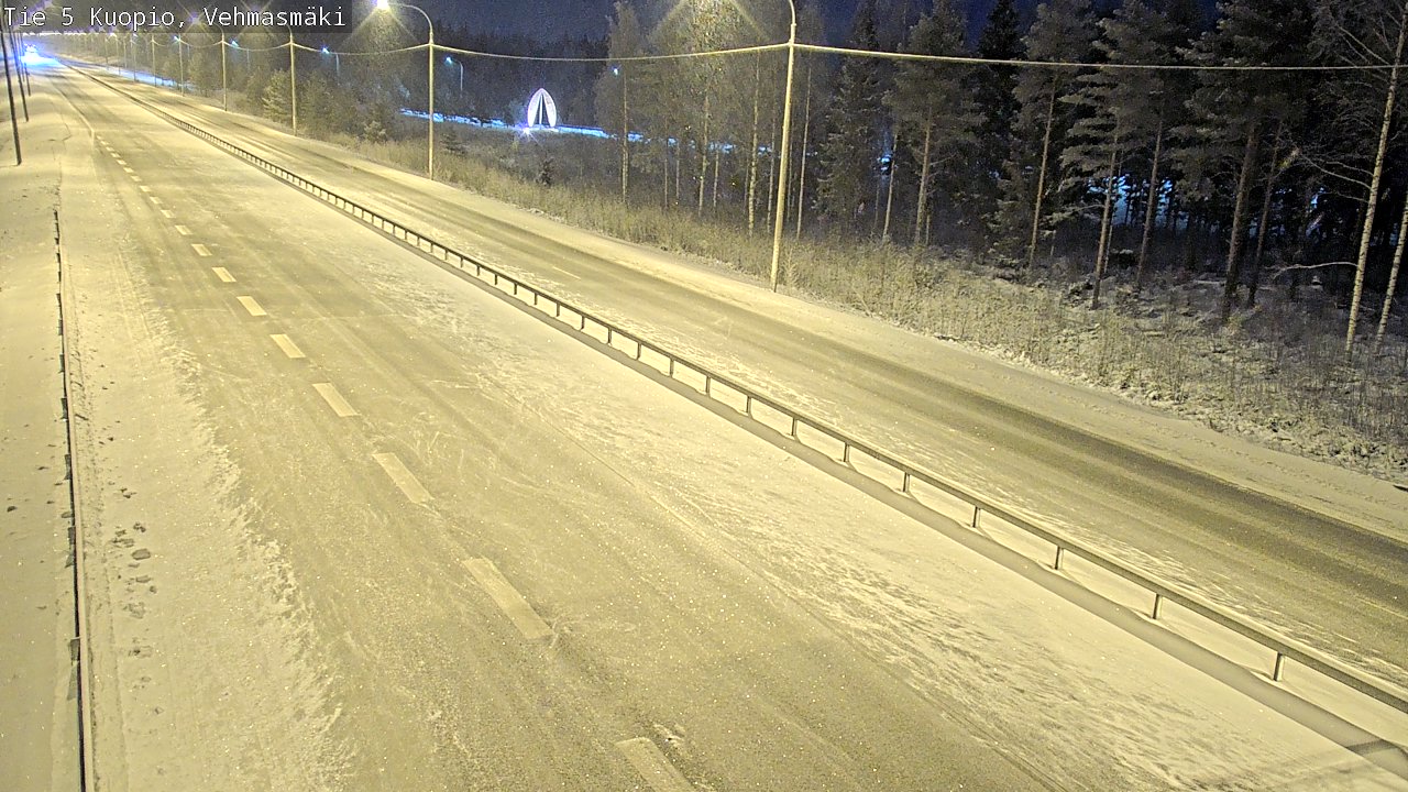 Kelikamerat Kuva Tie 5 Kuopio, Vehmasmäki, Kuopio, Pohjois-Savo