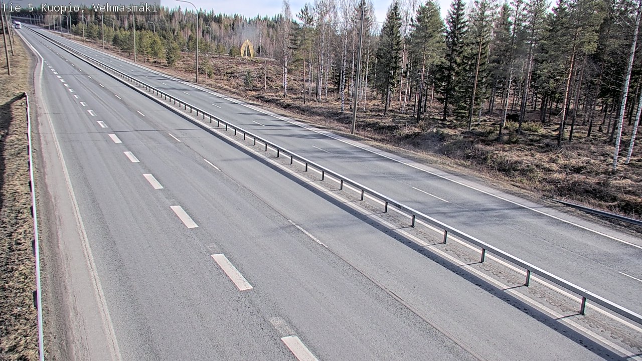 Kelikamerat Kuva Tie 5 Kuopio, Vehmasmäki, Kuopio, Pohjois-Savo