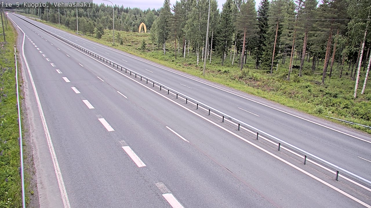 Kelikamerat Kuva Tie 5 Kuopio, Vehmasmäki, Kuopio, Pohjois-Savo