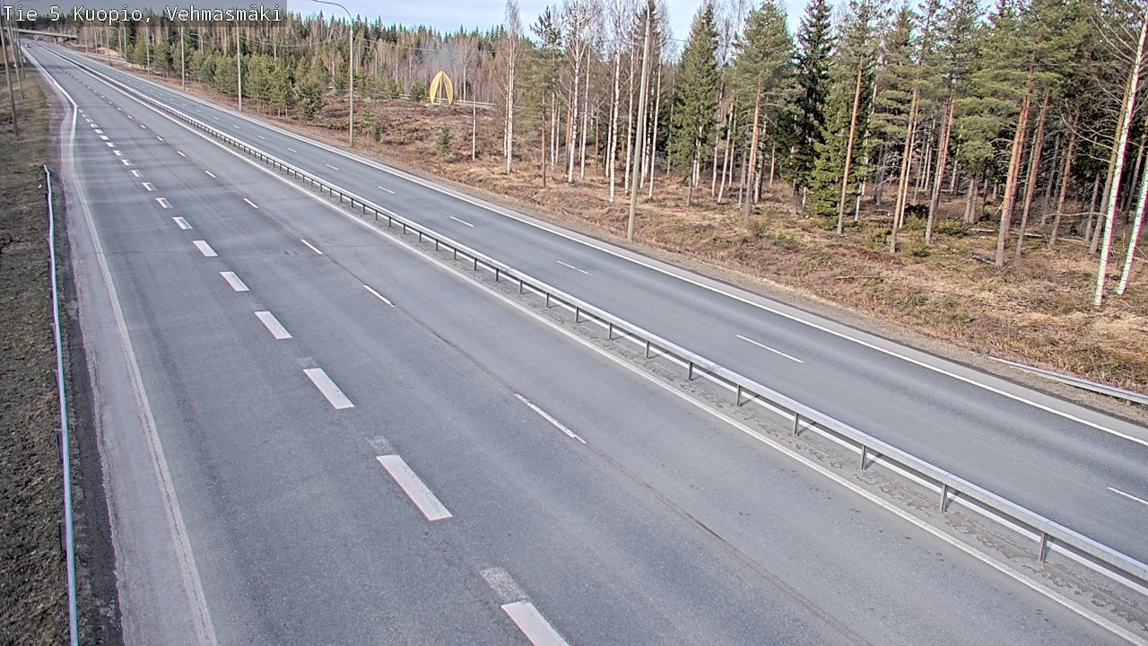 Kelikamerat Kuva Tie 5 Kuopio, Vehmasmäki, Kuopio, Pohjois-Savo