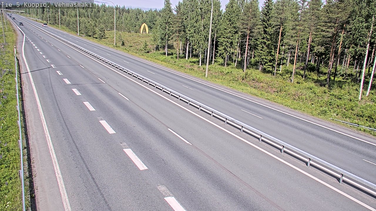 Kelikamerat Kuva Tie 5 Kuopio, Vehmasmäki, Kuopio, Pohjois-Savo