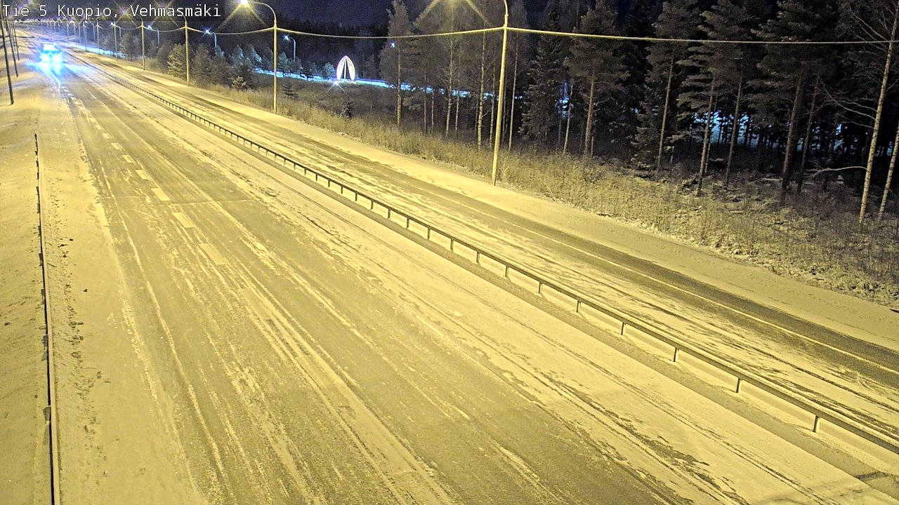 Kelikamerat Kuva Tie 5 Kuopio, Vehmasmäki, Kuopio, Pohjois-Savo