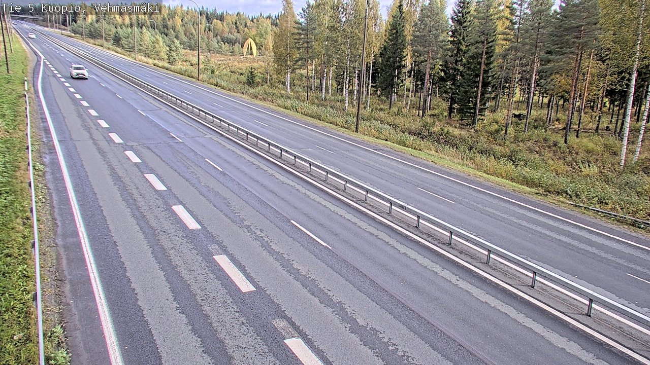 Kelikamerat Kuva Tie 5 Kuopio, Vehmasmäki, Kuopio, Pohjois-Savo