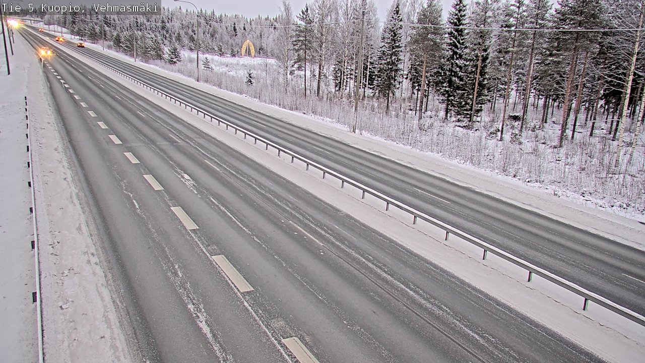 Kelikamerat Kuva Tie 5 Kuopio, Vehmasmäki, Kuopio, Pohjois-Savo