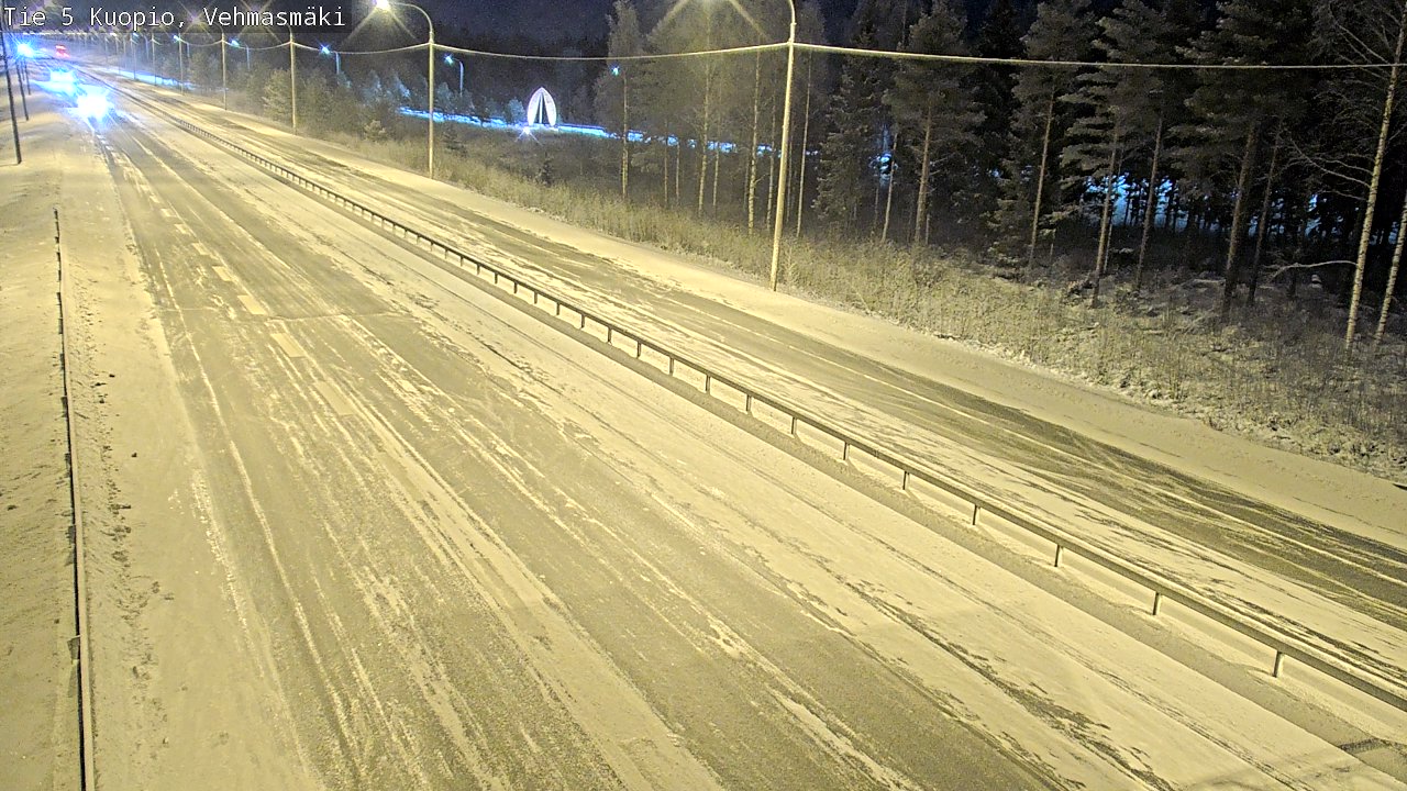 Kelikamerat Kuva Tie 5 Kuopio, Vehmasmäki, Kuopio, Pohjois-Savo