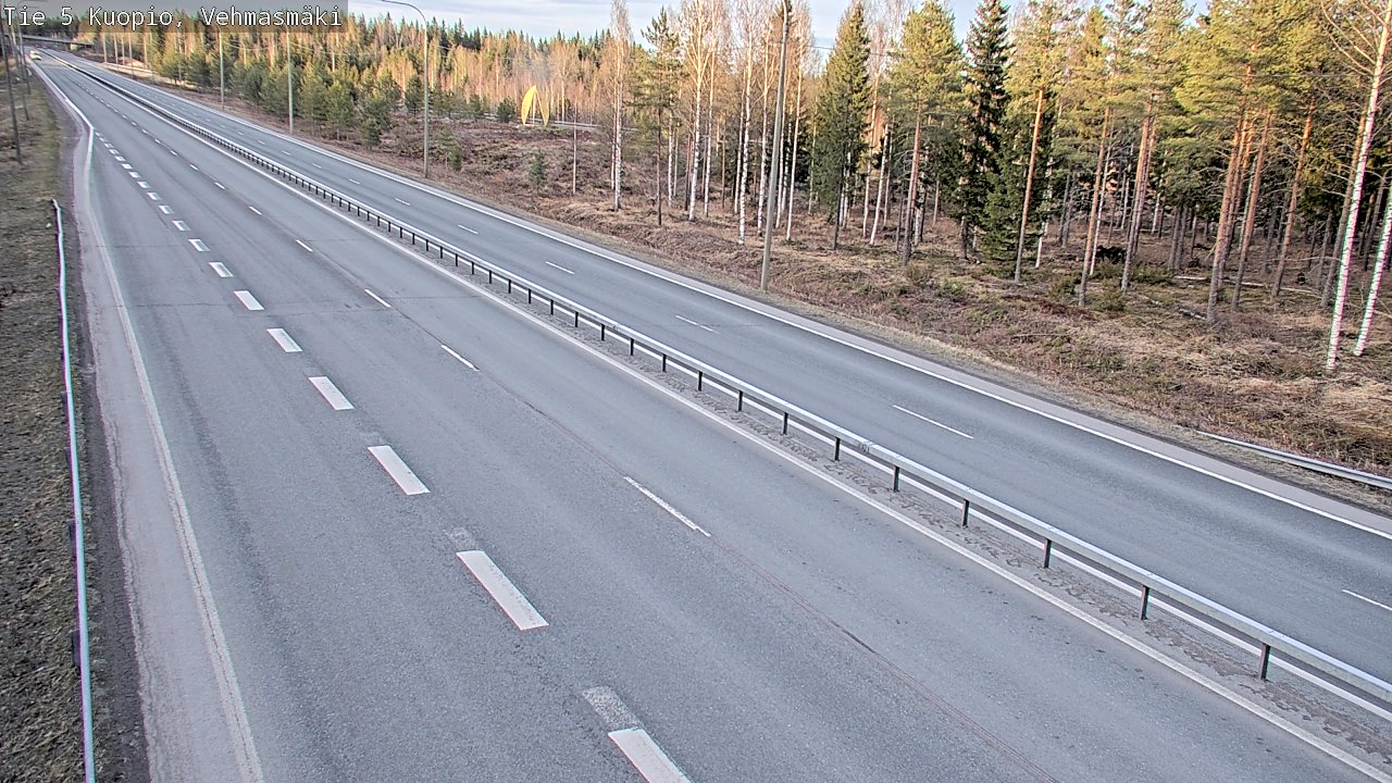 Kelikamerat Kuva Tie 5 Kuopio, Vehmasmäki, Kuopio, Pohjois-Savo