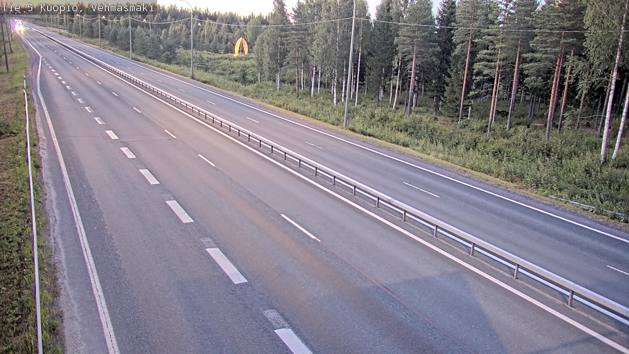 Kelikamerat Kuva Tie 5 Kuopio, Vehmasmäki, Kuopio, Pohjois-Savo