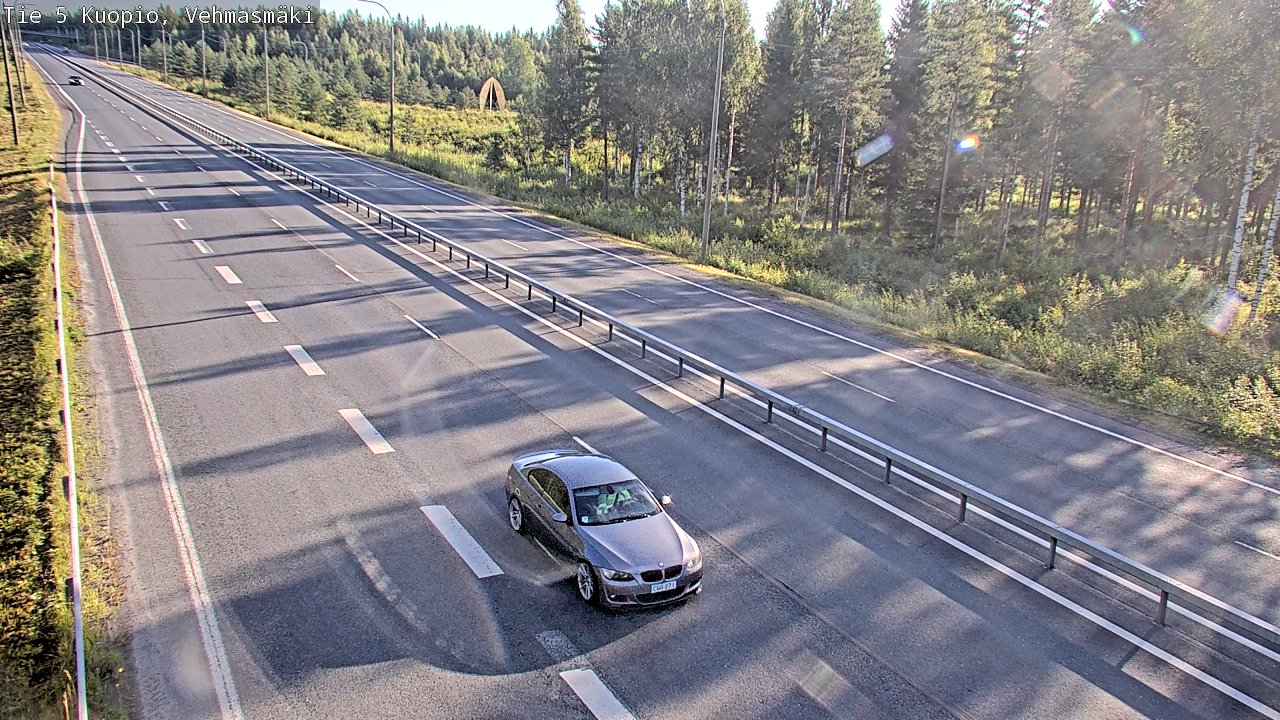 Kelikamerat Kuva Tie 5 Kuopio, Vehmasmäki, Kuopio, Pohjois-Savo