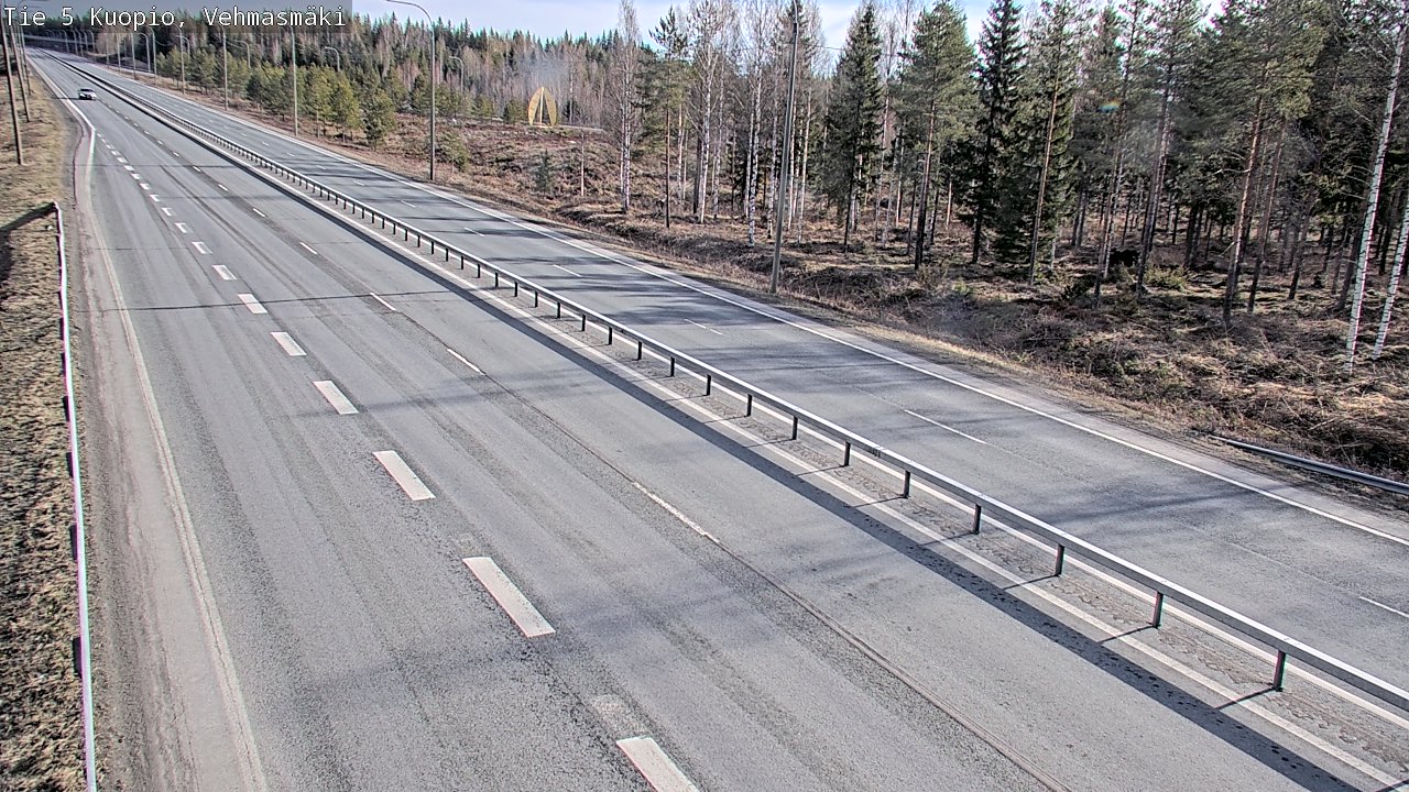 Kelikamerat Kuva Tie 5 Kuopio, Vehmasmäki, Kuopio, Pohjois-Savo