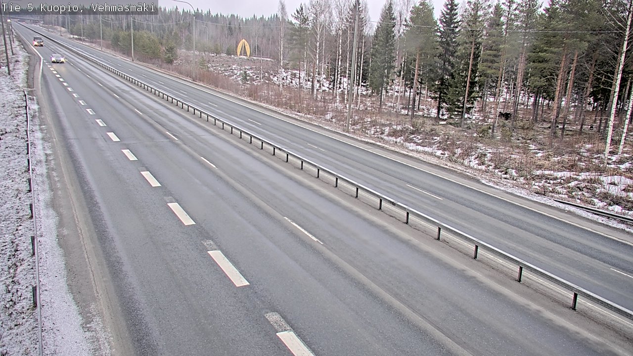 Kelikamerat Kuva Tie 5 Kuopio, Vehmasmäki, Kuopio, Pohjois-Savo