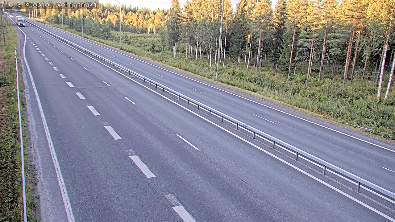 Kelikamerat Kuva Tie 5 Kuopio, Vehmasmäki, Kuopio, Pohjois-Savo