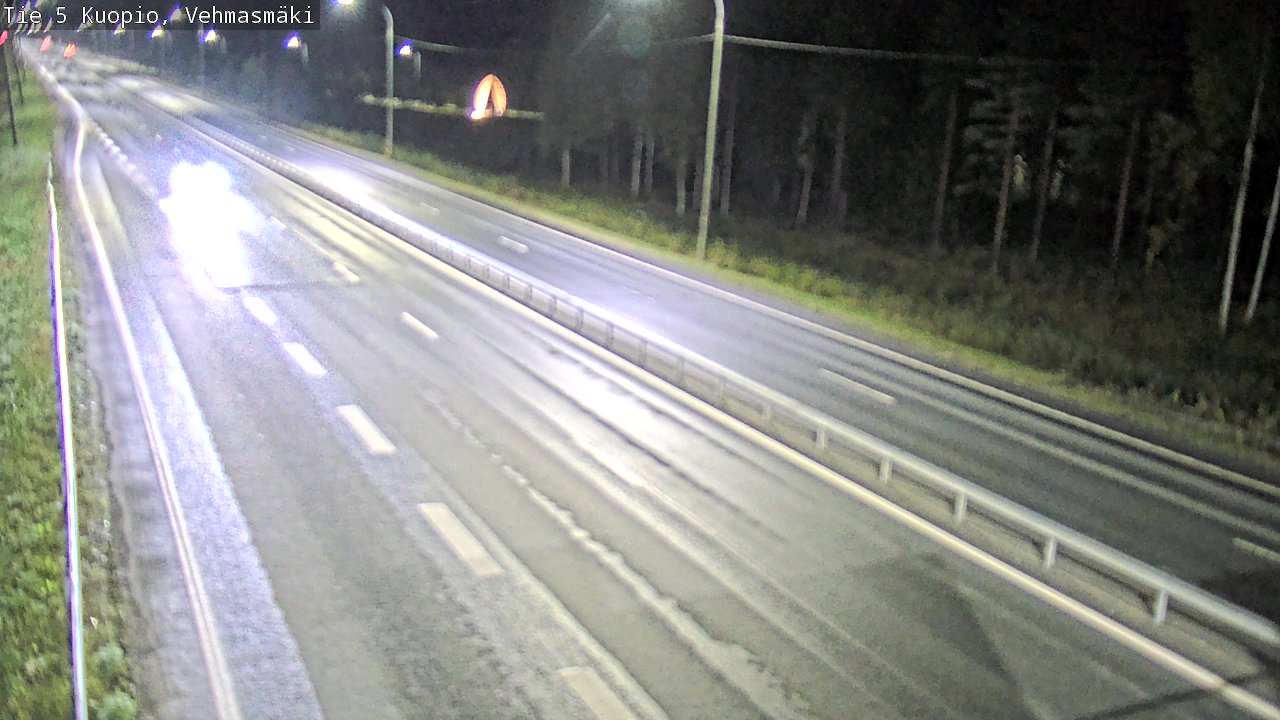 Weather Camera Image Road 5 Kuopio, Vehmasmäki, Kuopio, Pohjois-Savo