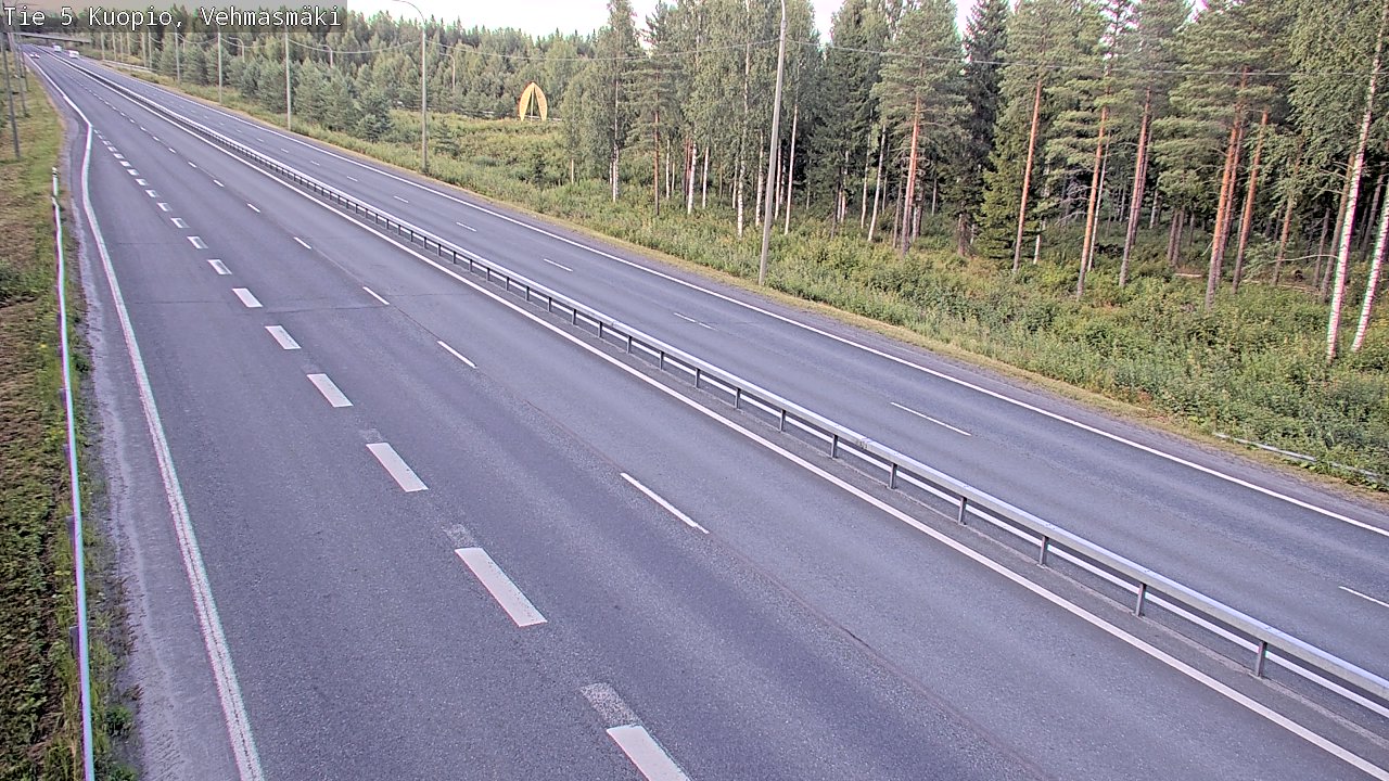 Kelikamerat Kuva Tie 5 Kuopio, Vehmasmäki, Kuopio, Pohjois-Savo