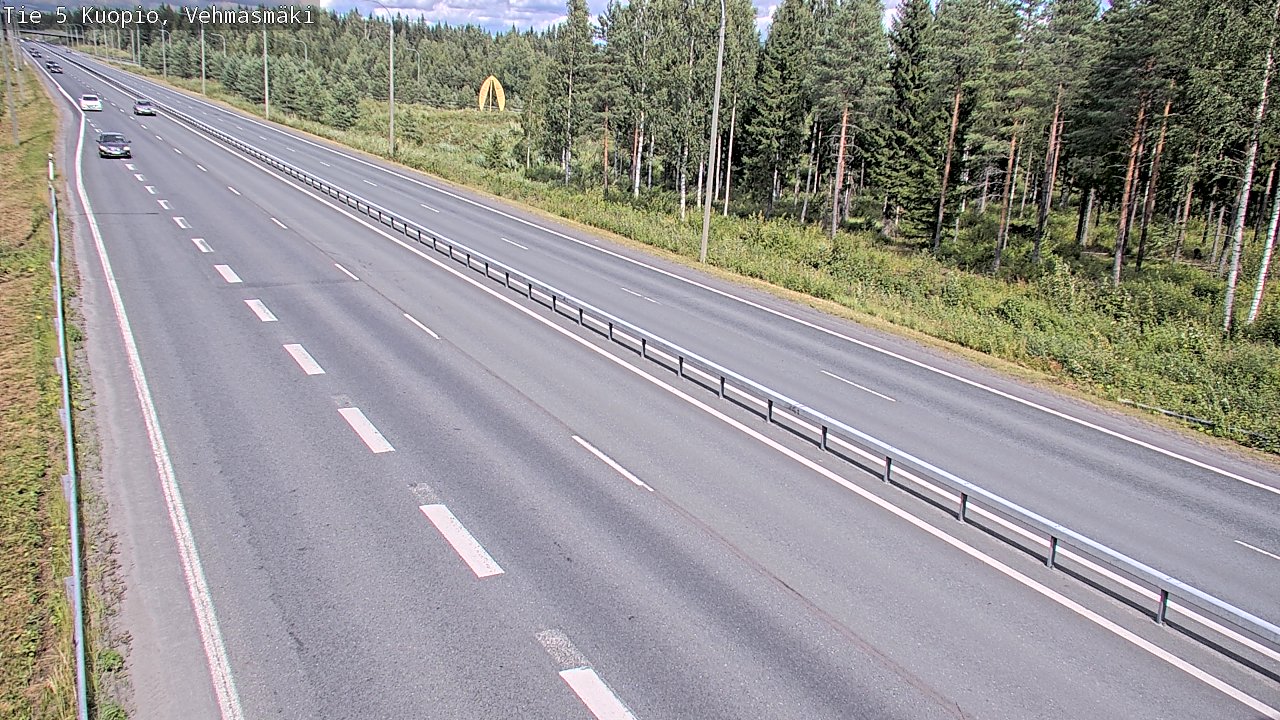 Kelikamerat Kuva Tie 5 Kuopio, Vehmasmäki, Kuopio, Pohjois-Savo