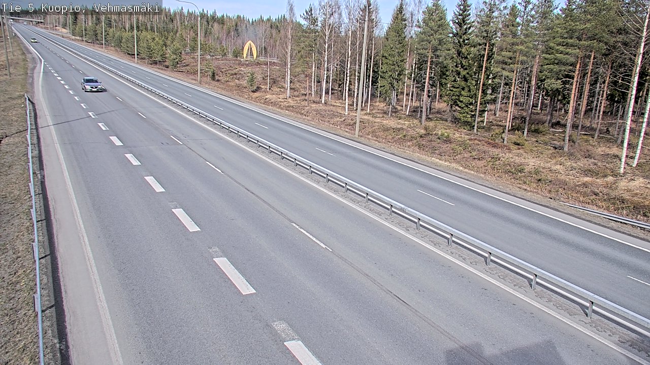 Kelikamerat Kuva Tie 5 Kuopio, Vehmasmäki, Kuopio, Pohjois-Savo