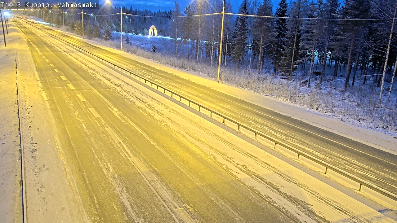 Kelikamerat Kuva Tie 5 Kuopio, Vehmasmäki, Kuopio, Pohjois-Savo