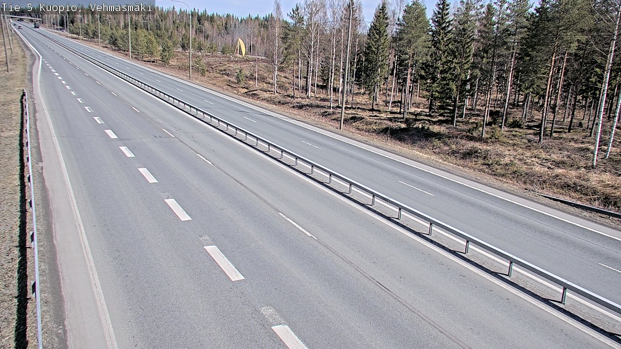 Kelikamerat Kuva Tie 5 Kuopio, Vehmasmäki, Kuopio, Pohjois-Savo