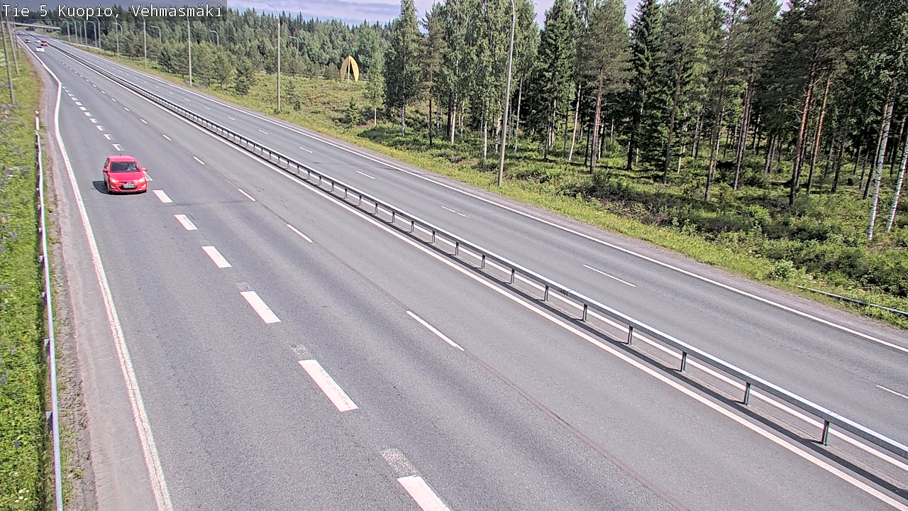 Kelikamerat Kuva Tie 5 Kuopio, Vehmasmäki, Kuopio, Pohjois-Savo