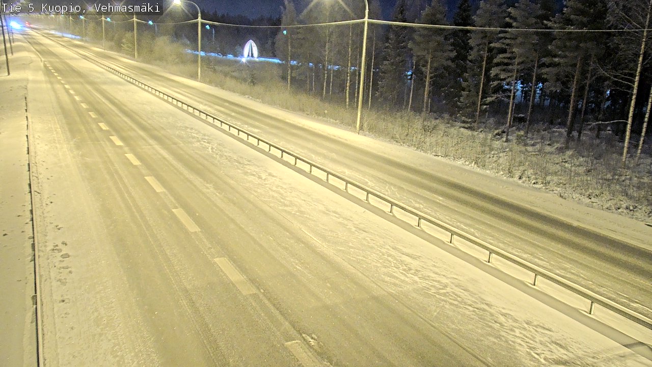 Kelikamerat Kuva Tie 5 Kuopio, Vehmasmäki, Kuopio, Pohjois-Savo