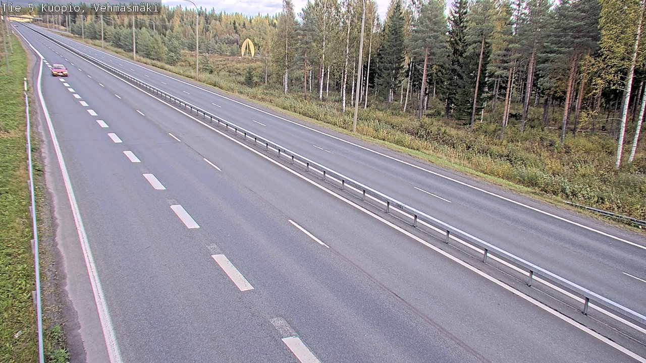 Kelikamerat Kuva Tie 5 Kuopio, Vehmasmäki, Kuopio, Pohjois-Savo