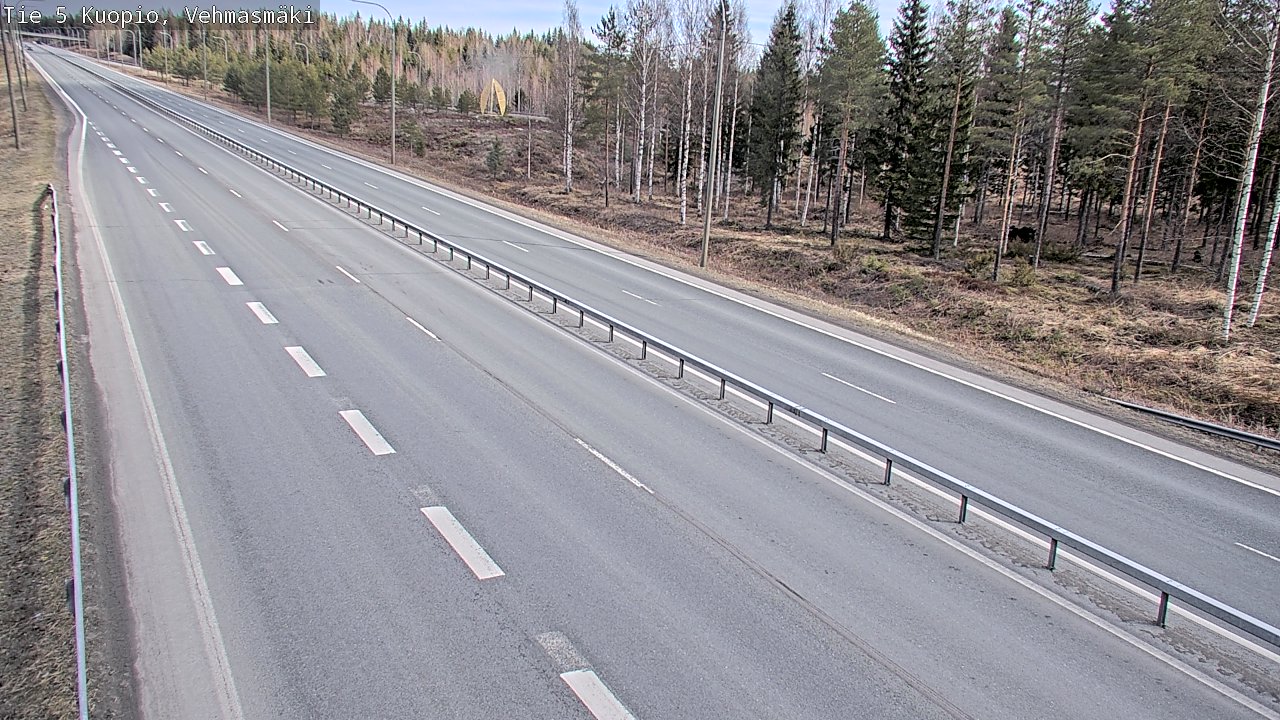 Kelikamerat Kuva Tie 5 Kuopio, Vehmasmäki, Kuopio, Pohjois-Savo