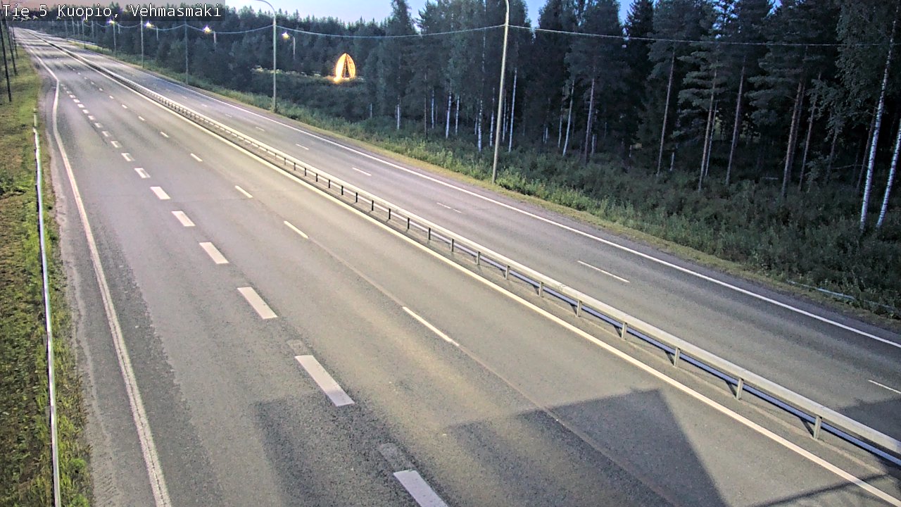 Kelikamerat Kuva Tie 5 Kuopio, Vehmasmäki, Kuopio, Pohjois-Savo