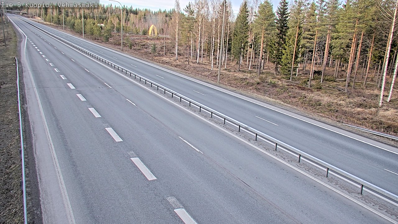 Kelikamerat Kuva Tie 5 Kuopio, Vehmasmäki, Kuopio, Pohjois-Savo