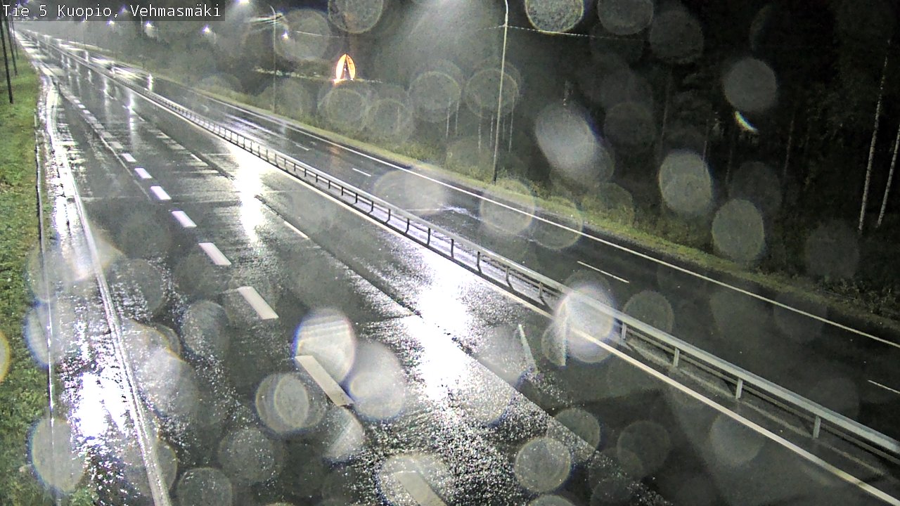 Weather Camera Image Road 5 Kuopio, Vehmasmäki, Kuopio, Pohjois-Savo