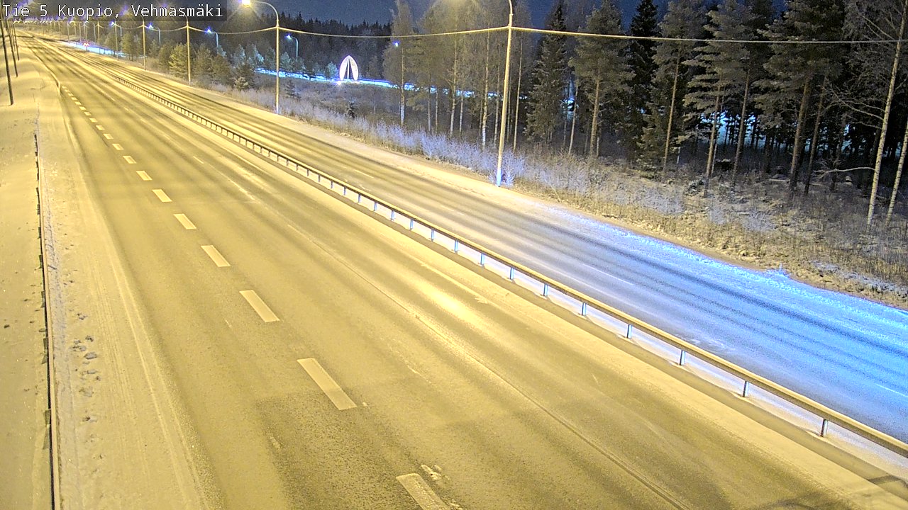 Kelikamerat Kuva Tie 5 Kuopio, Vehmasmäki, Kuopio, Pohjois-Savo