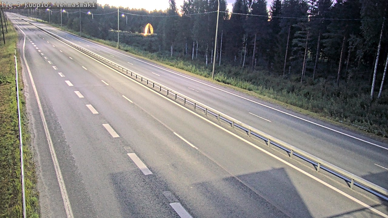 Kelikamerat Kuva Tie 5 Kuopio, Vehmasmäki, Kuopio, Pohjois-Savo