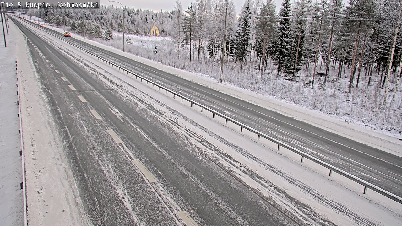 Kelikamerat Kuva Tie 5 Kuopio, Vehmasmäki, Kuopio, Pohjois-Savo