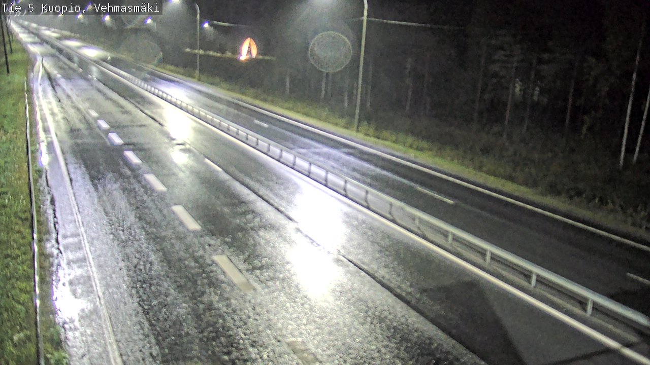 Weather Camera Image Road 5 Kuopio, Vehmasmäki, Kuopio, Pohjois-Savo