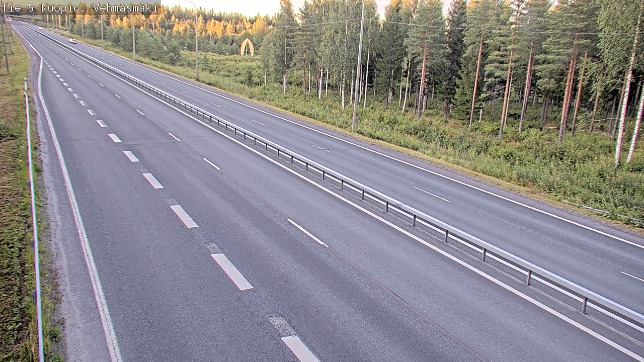 Kelikamerat Kuva Tie 5 Kuopio, Vehmasmäki, Kuopio, Pohjois-Savo