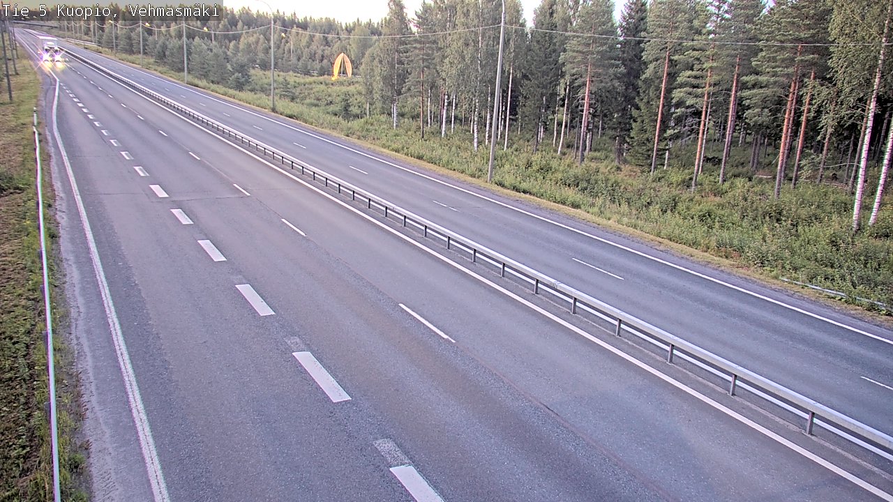 Kelikamerat Kuva Tie 5 Kuopio, Vehmasmäki, Kuopio, Pohjois-Savo