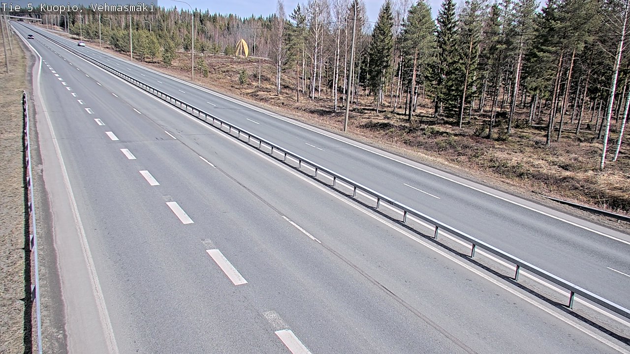 Kelikamerat Kuva Tie 5 Kuopio, Vehmasmäki, Kuopio, Pohjois-Savo