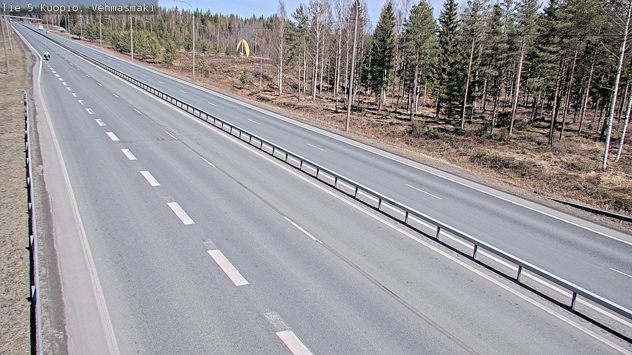 Kelikamerat Kuva Tie 5 Kuopio, Vehmasmäki, Kuopio, Pohjois-Savo