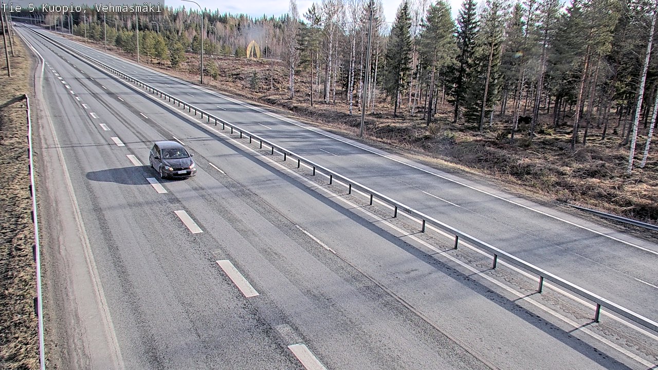 Kelikamerat Kuva Tie 5 Kuopio, Vehmasmäki, Kuopio, Pohjois-Savo