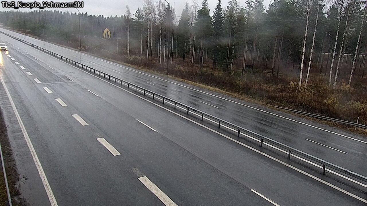 Weather Camera Image Väg 5 Kuopio, Vehmasmäki, Kuopio, Pohjois-Savo